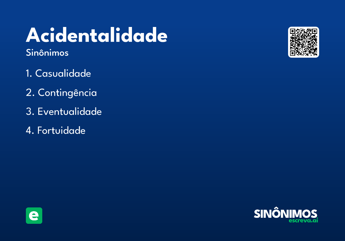 acidentalidade