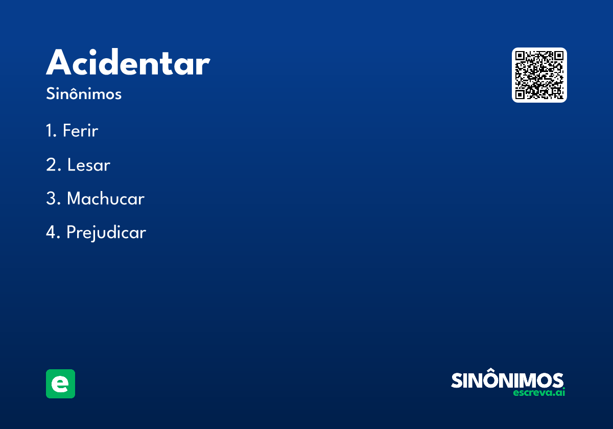 acidentar