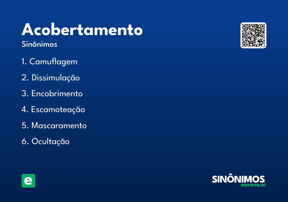 acobertamento