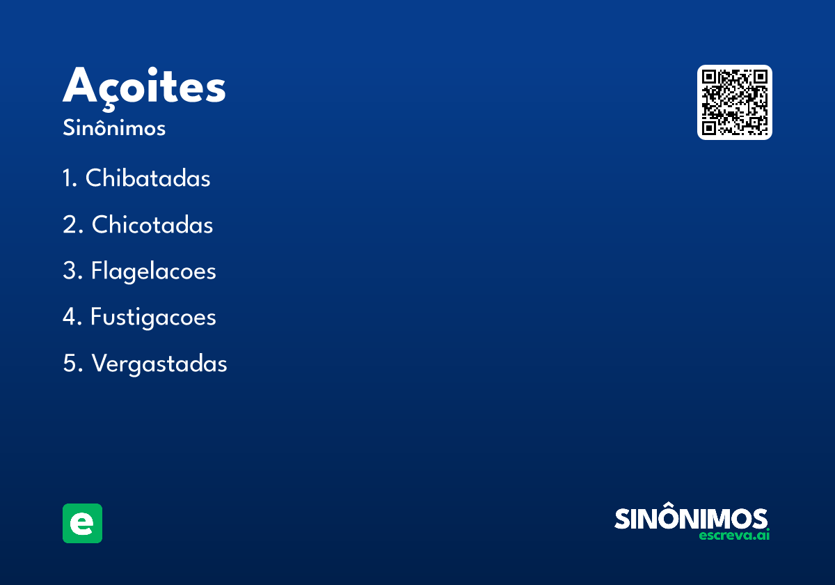 açoites