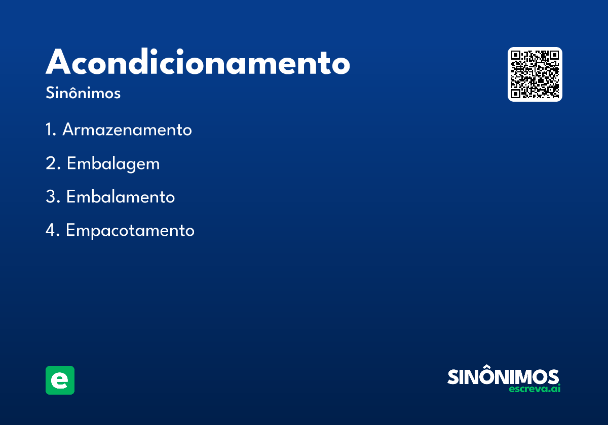 acondicionamento