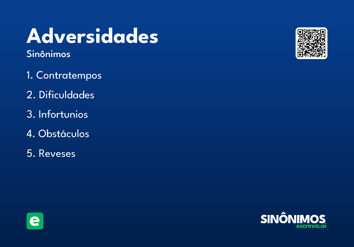 adversidades