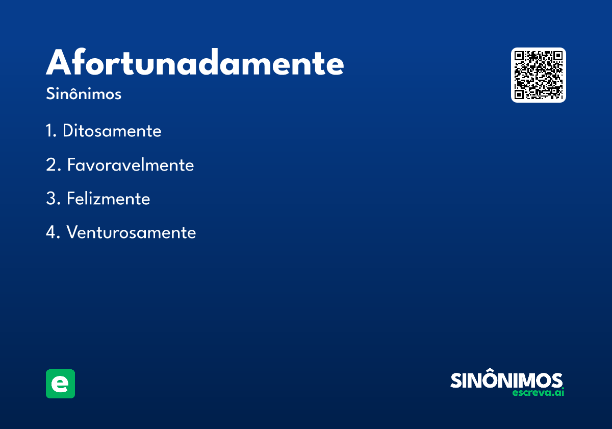 afortunadamente