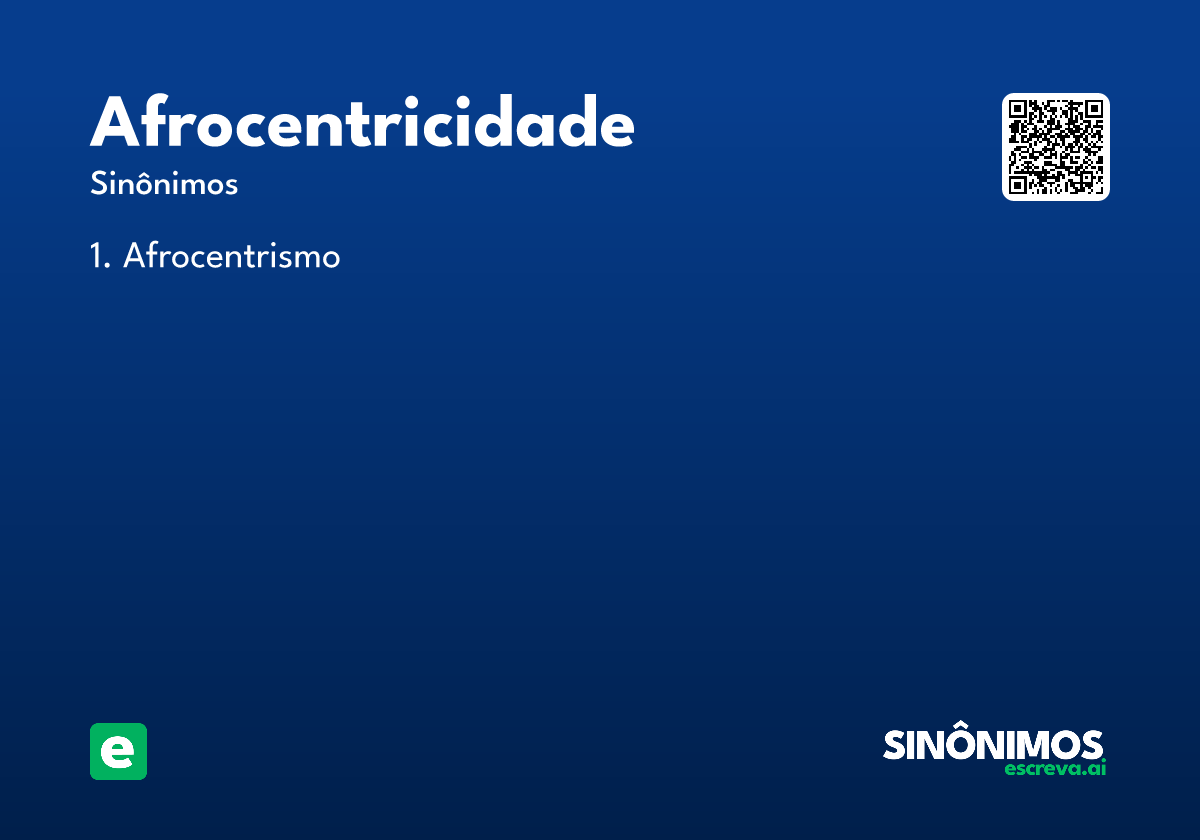 afrocentricidade