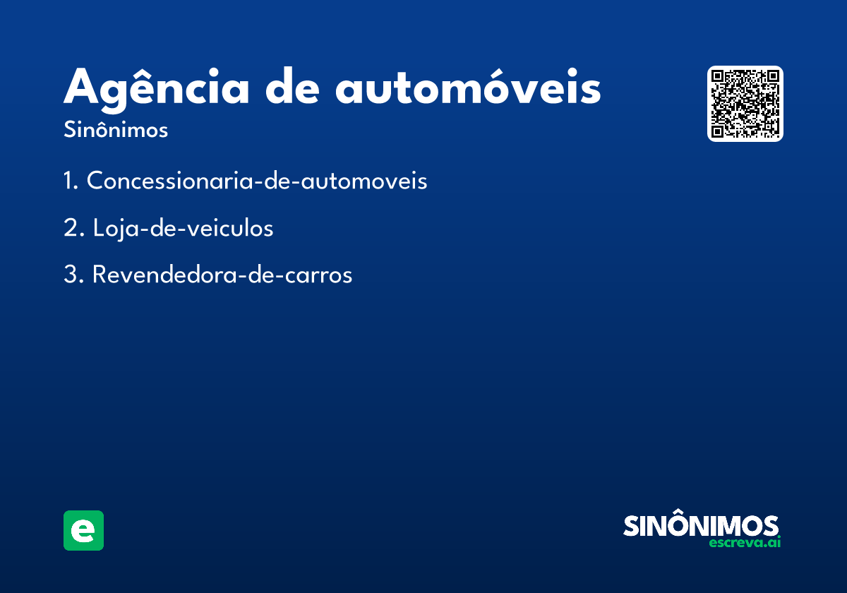 agência de automóveis