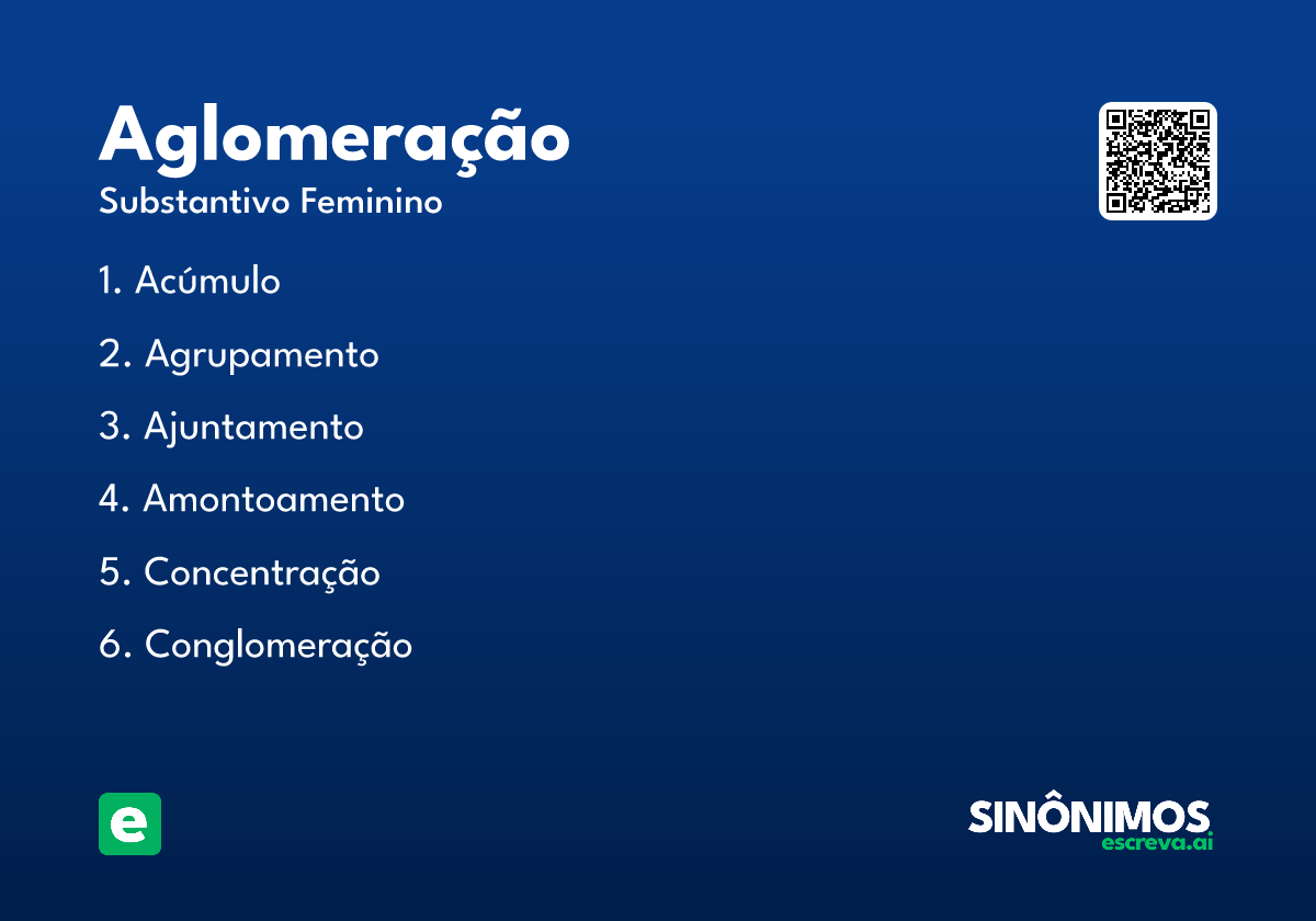 aglomeração