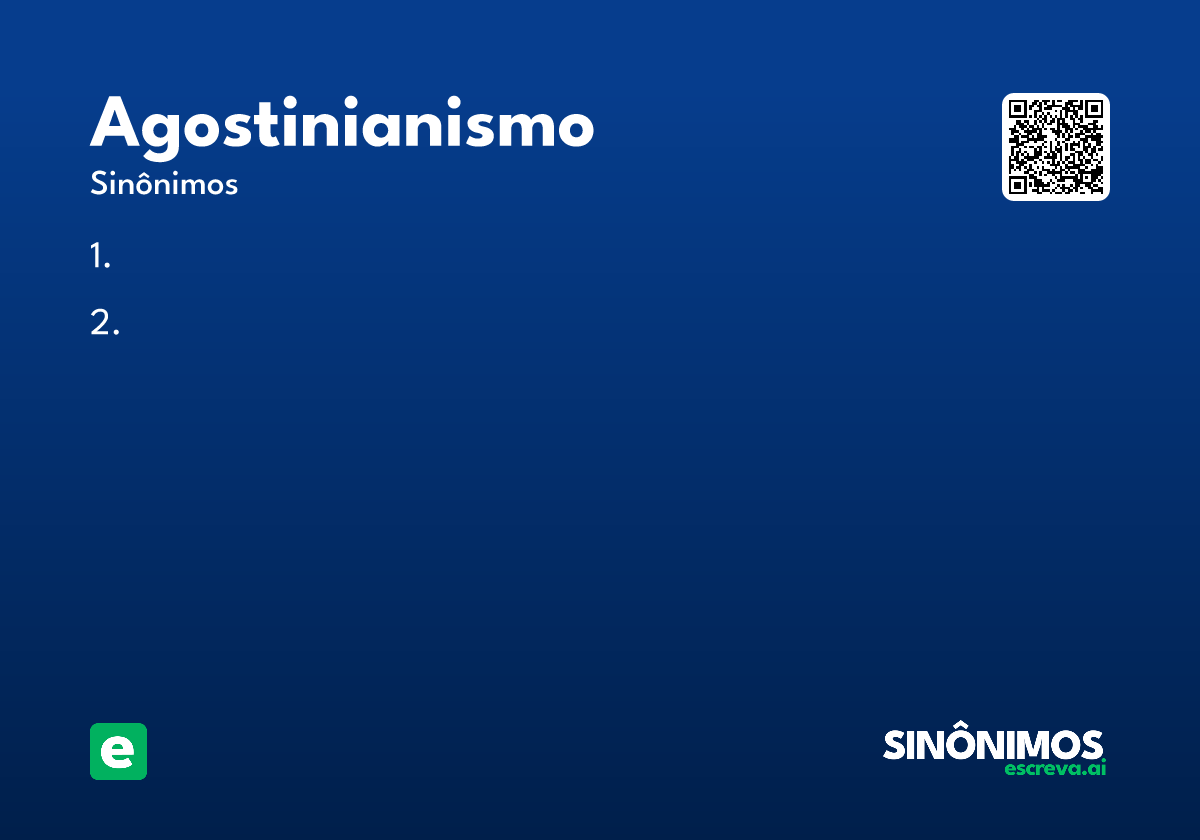 agostinianismo