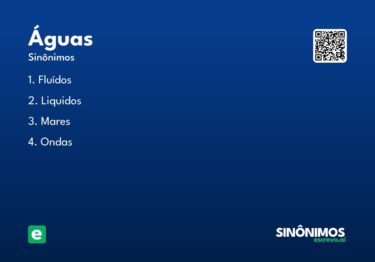 águas