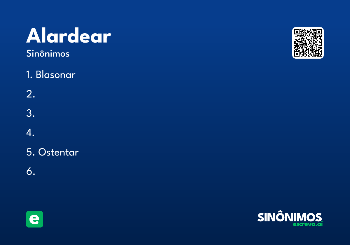 alardear