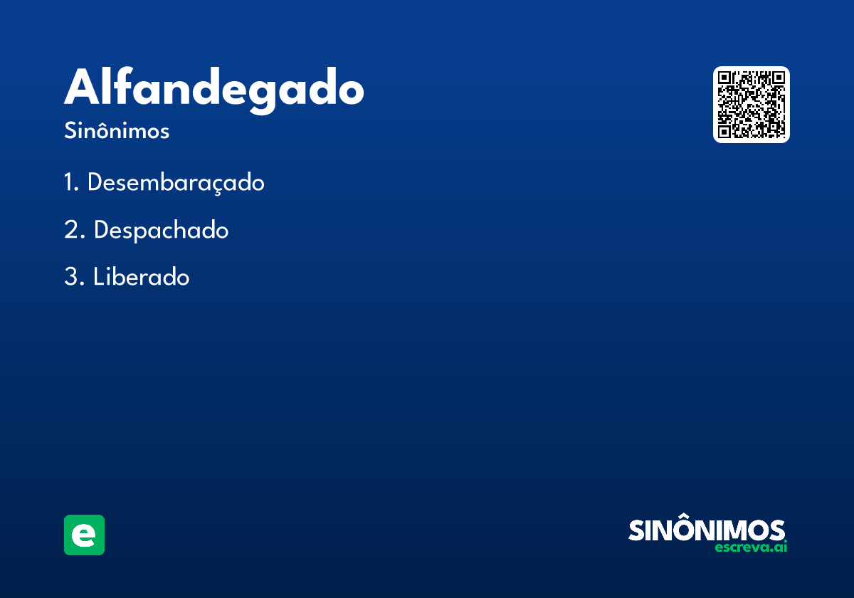 alfandegado