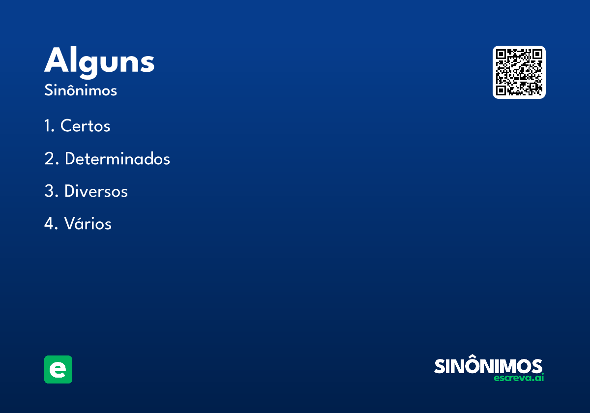 alguns