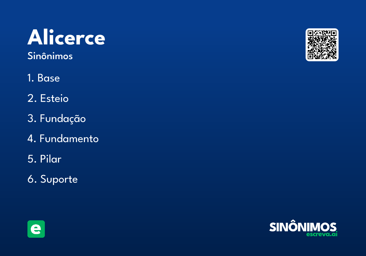 alicerce
