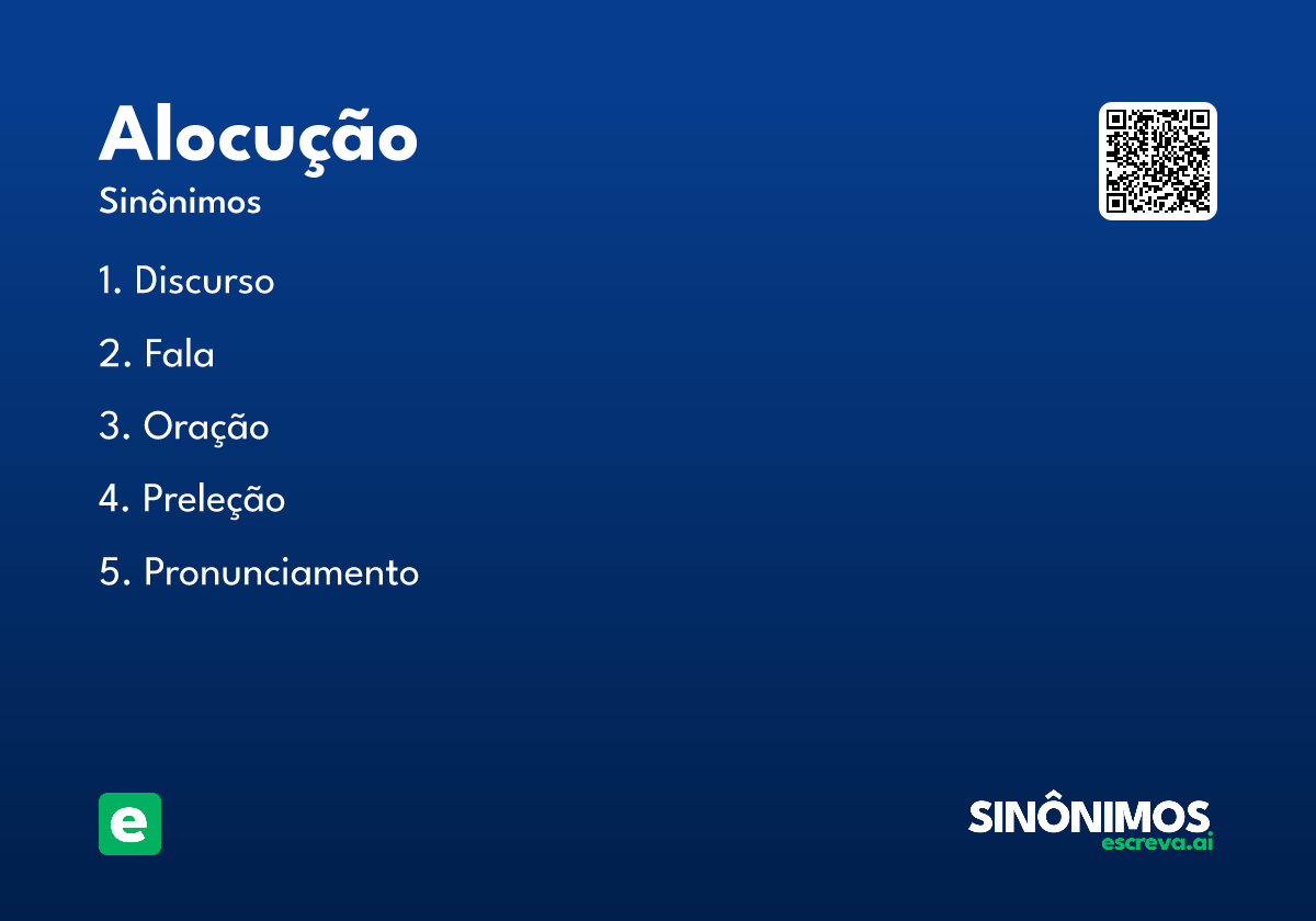 alocução