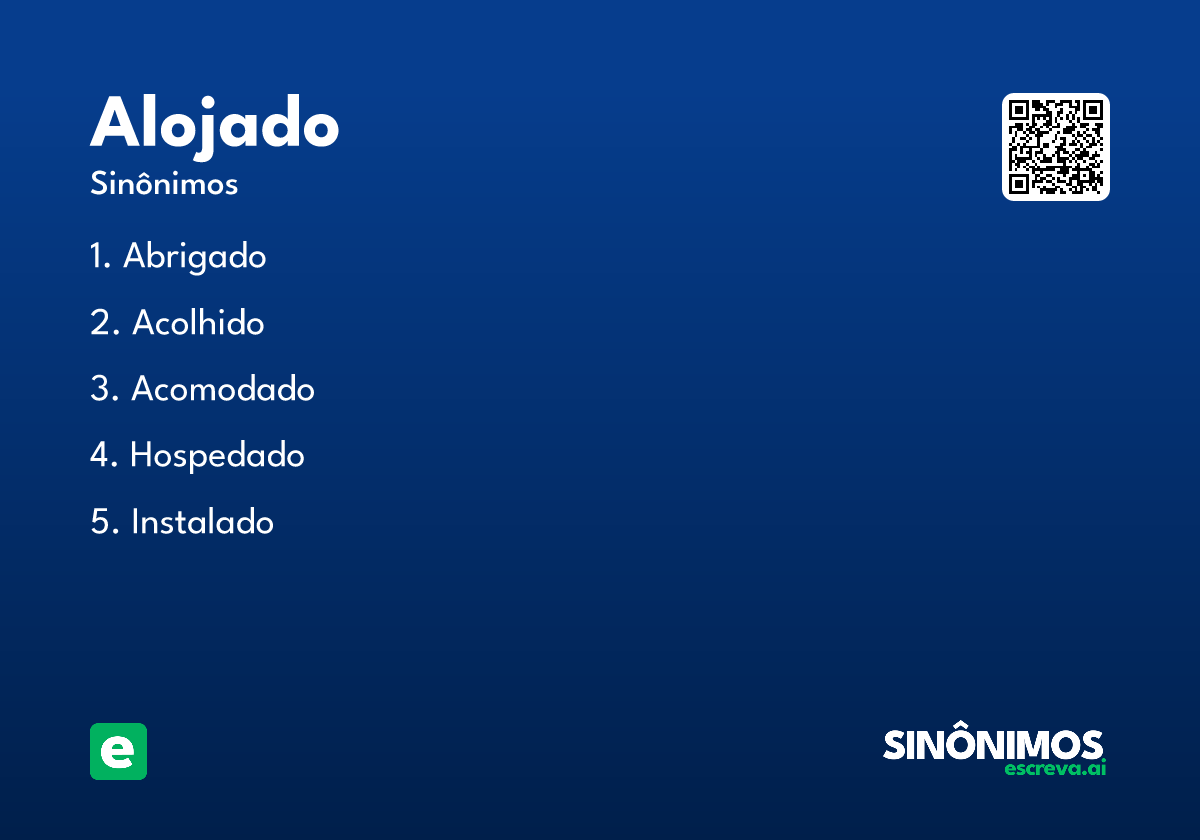 alojado