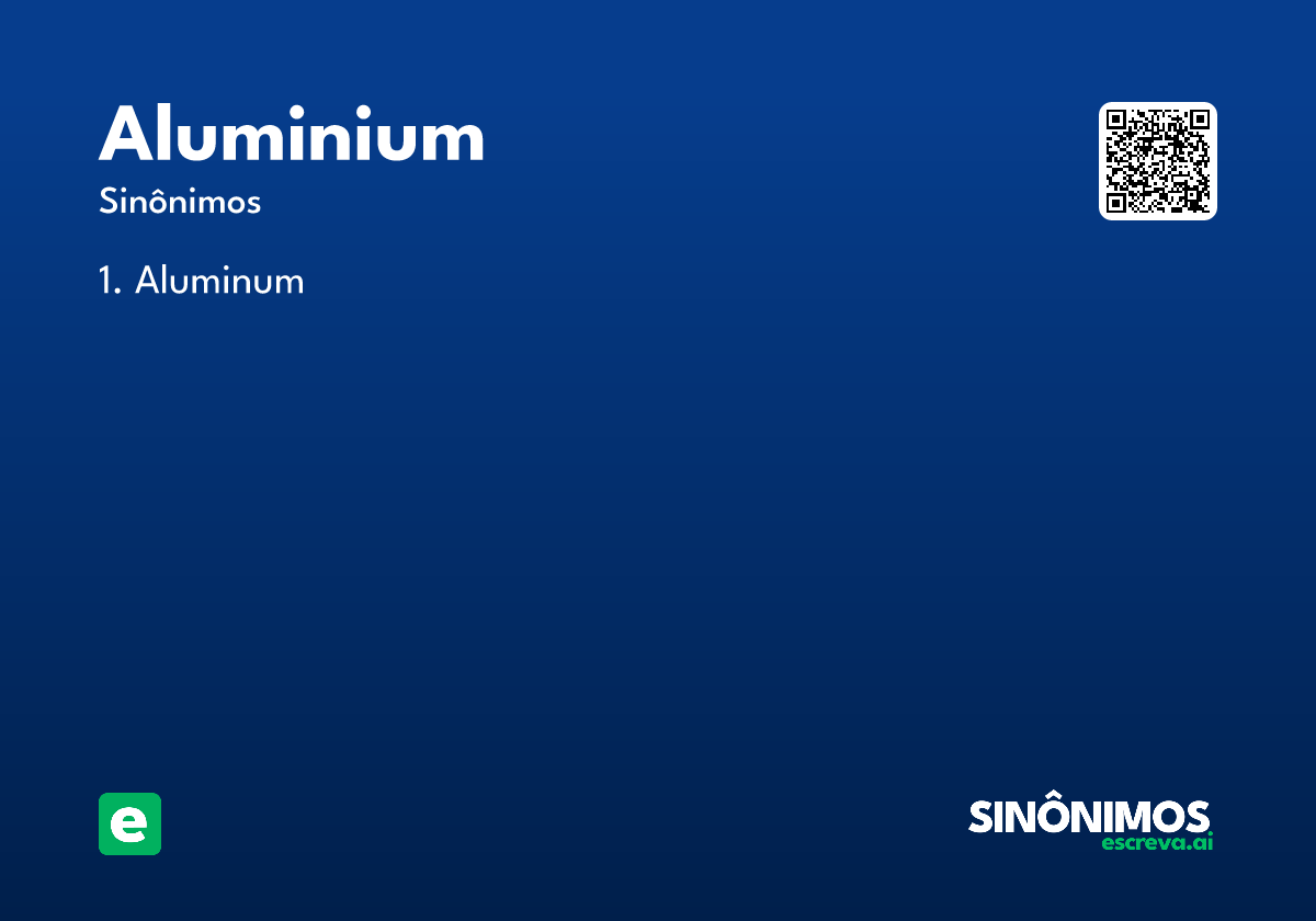aluminium