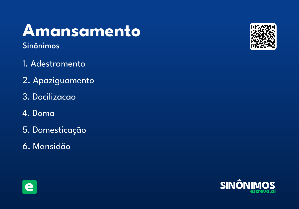 amansamento