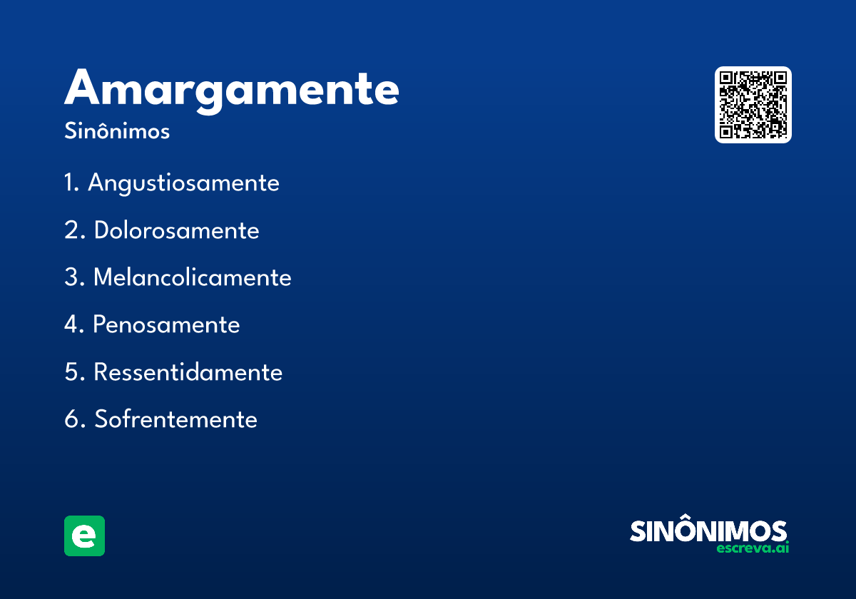amargamente