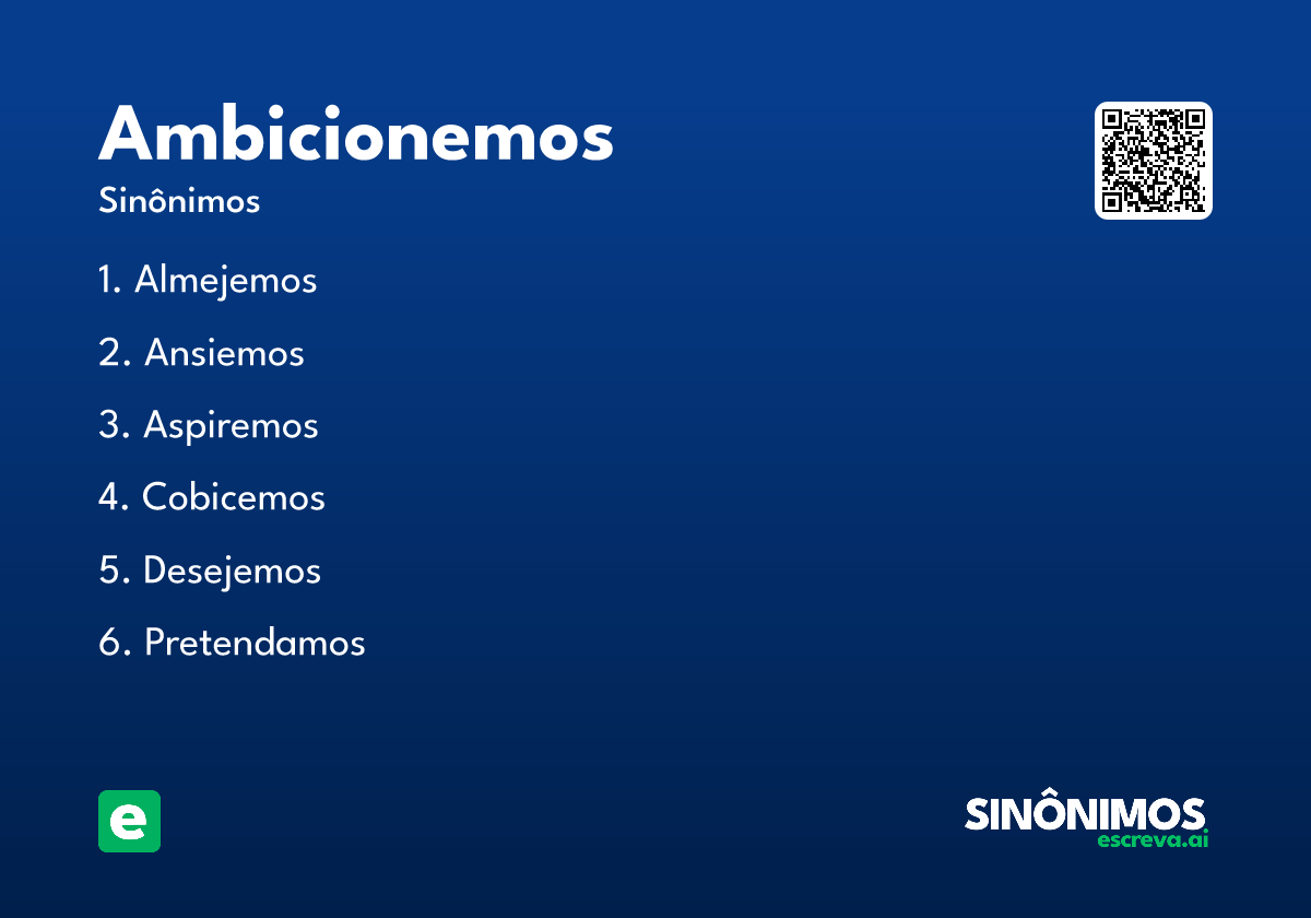 ambicionemos