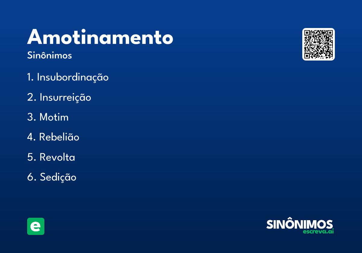 amotinamento