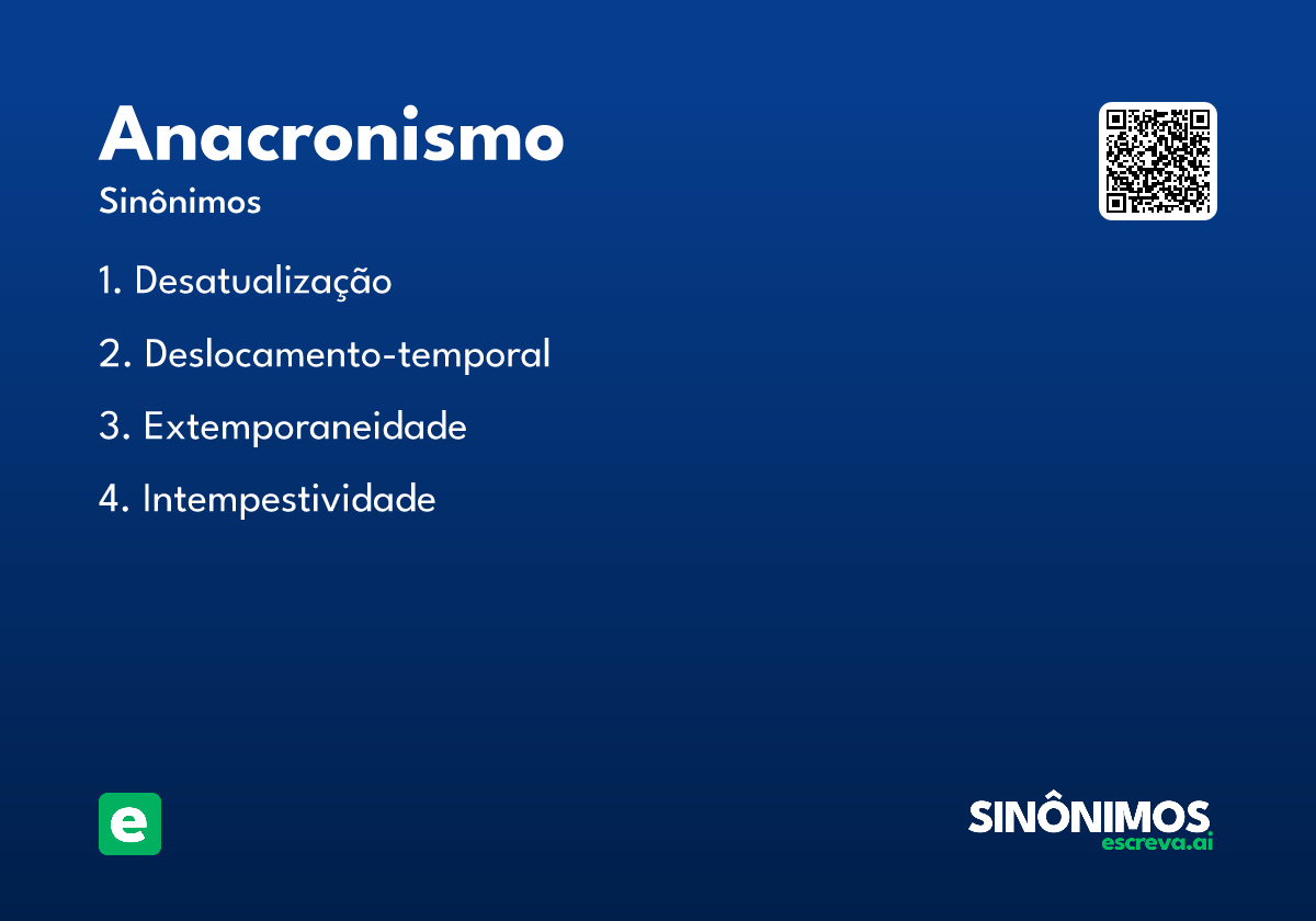 anacronismo