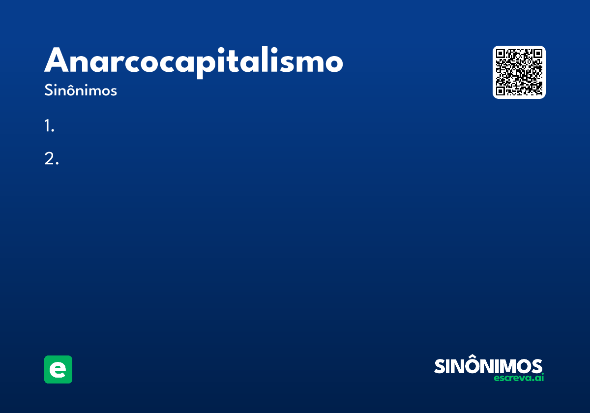 anarcocapitalismo
