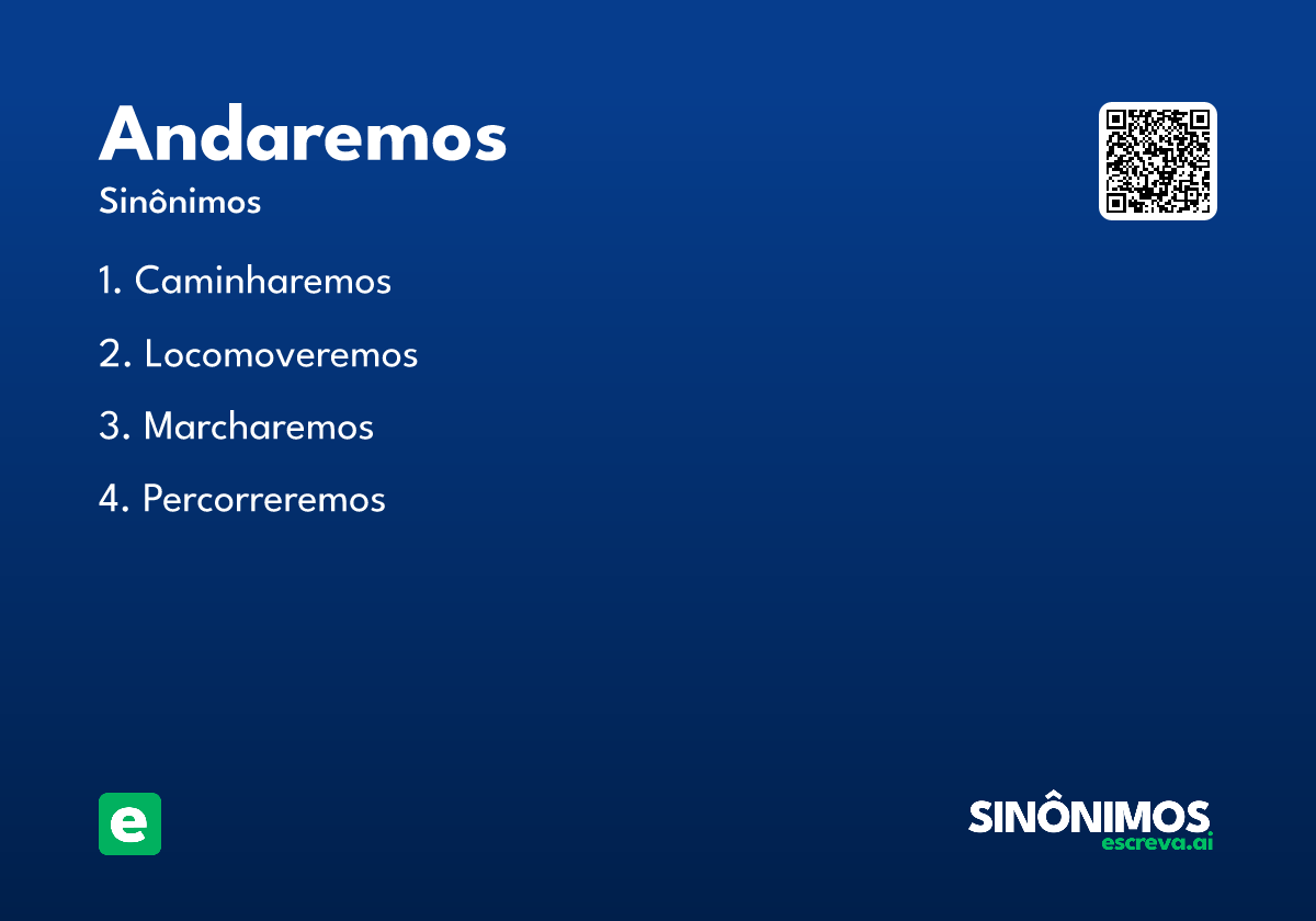andaremos