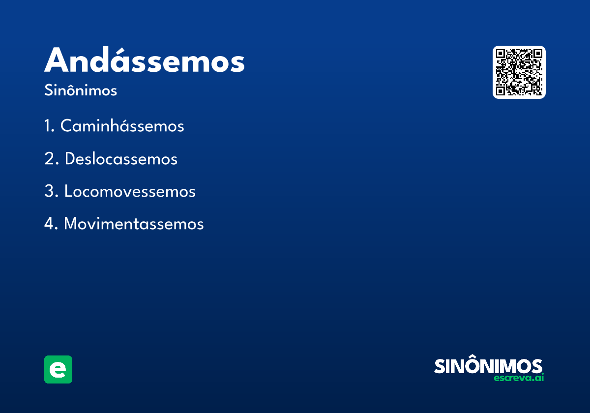 andássemos