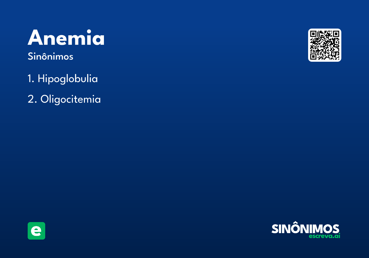anemia