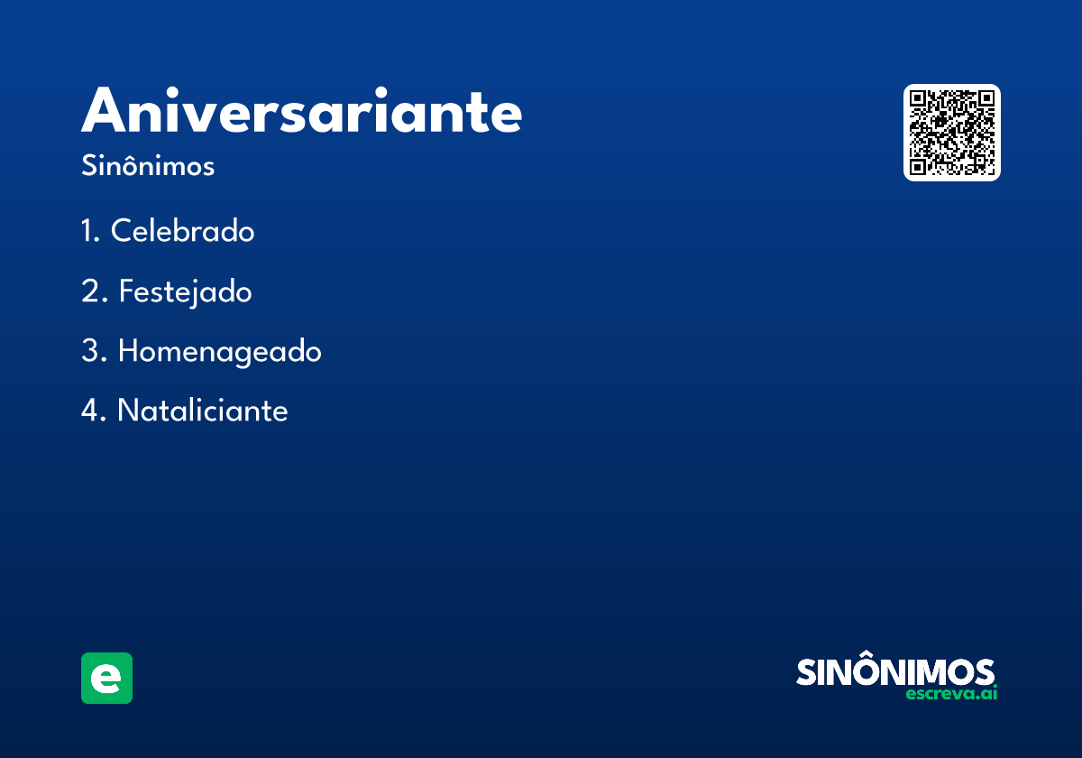 aniversariante