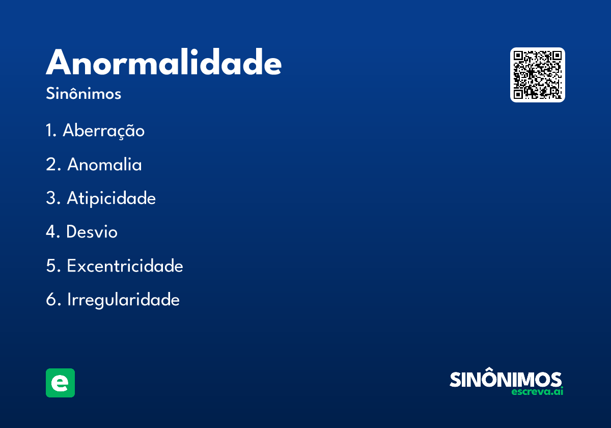 anormalidade