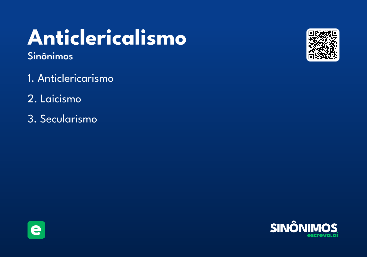 anticlericalismo