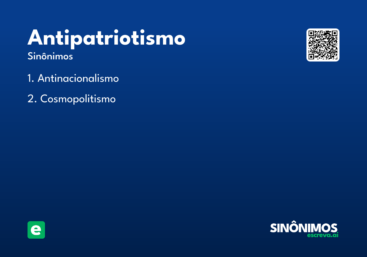 antipatriotismo