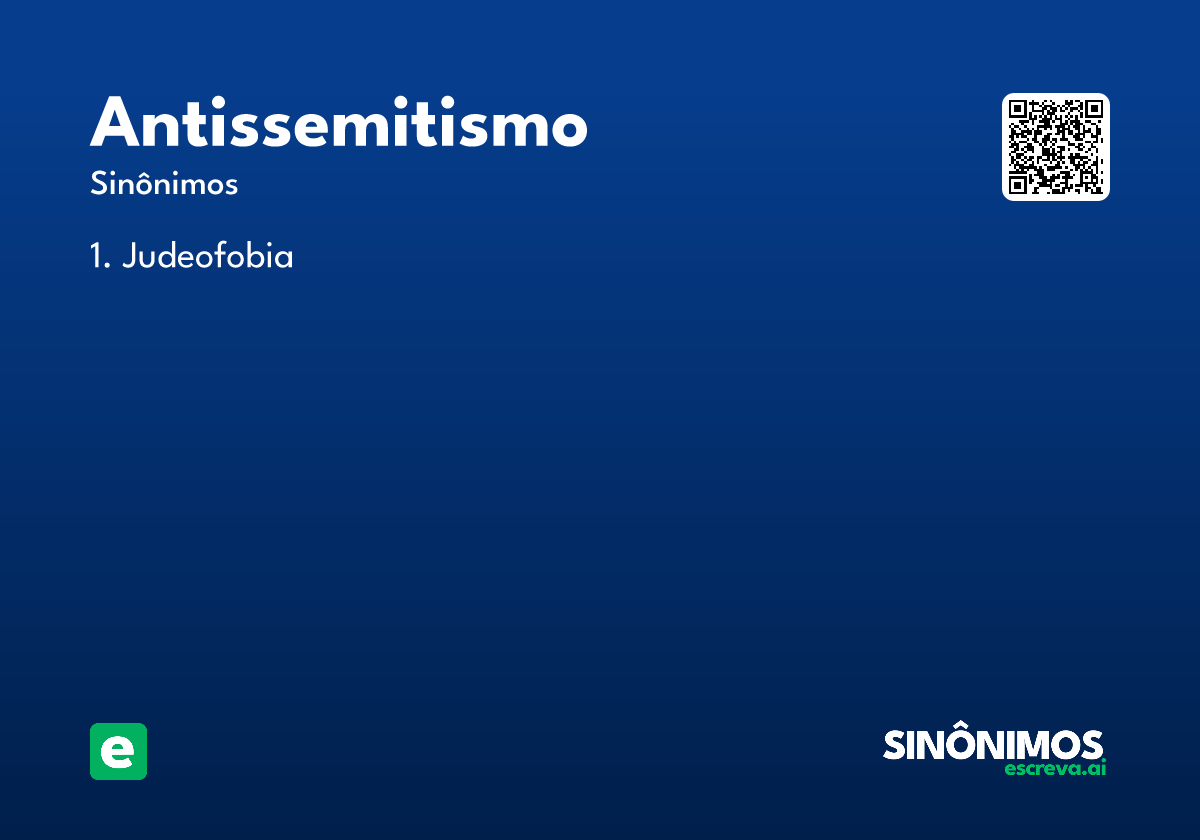antissemitismo