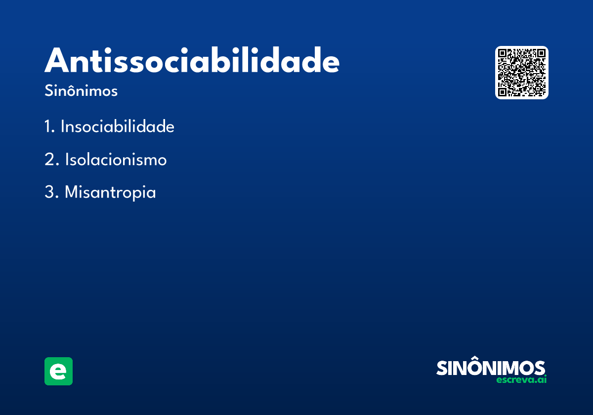 antissociabilidade