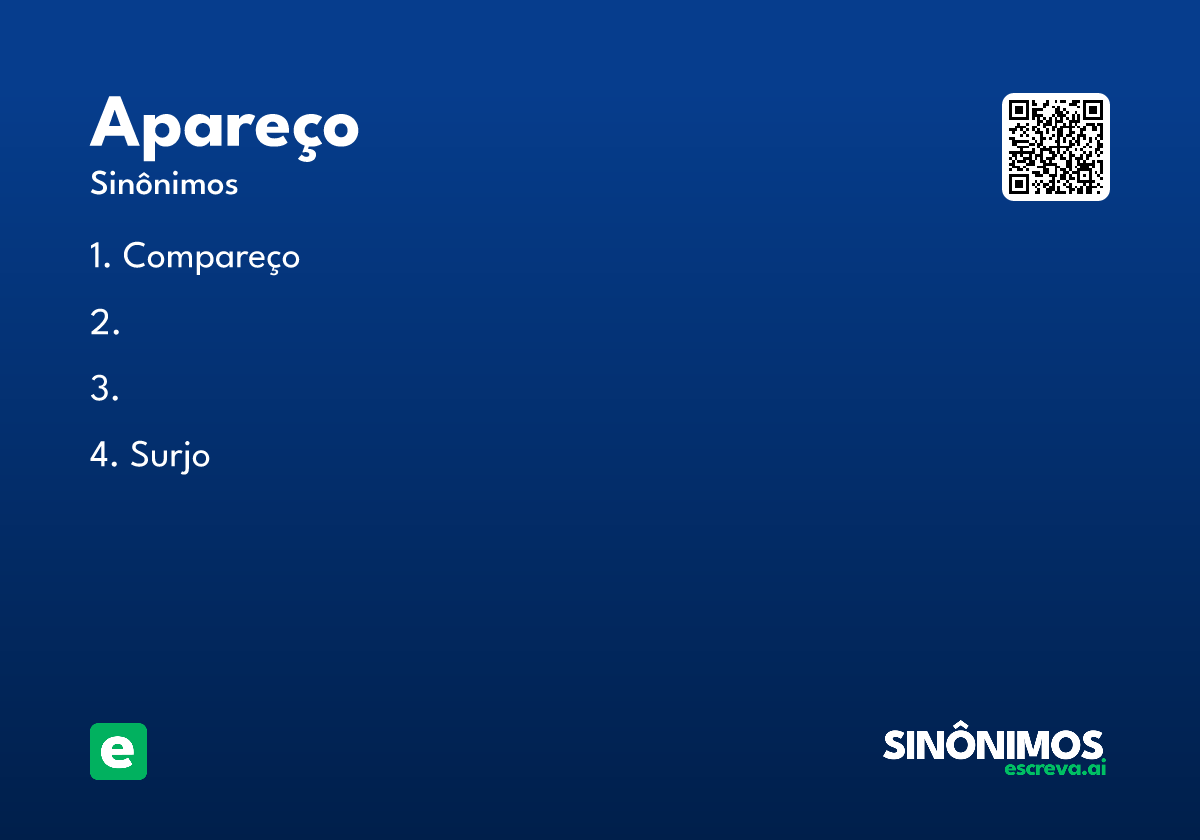 apareço
