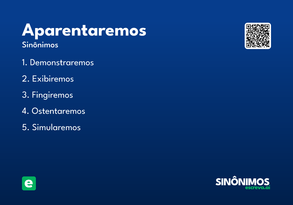 aparentaremos