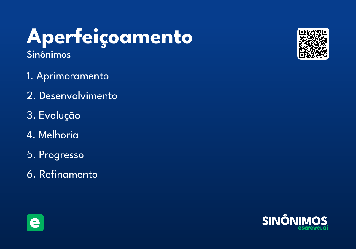 aperfeiçoamento