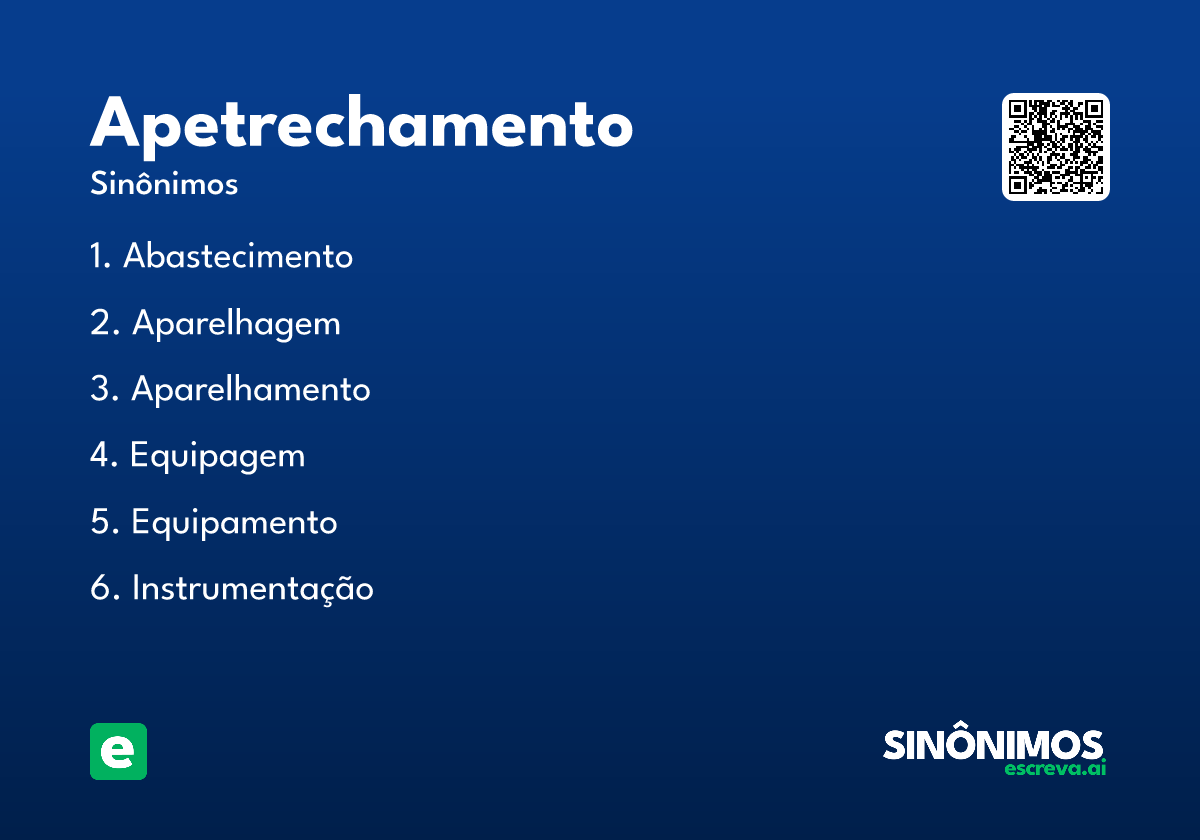 apetrechamento