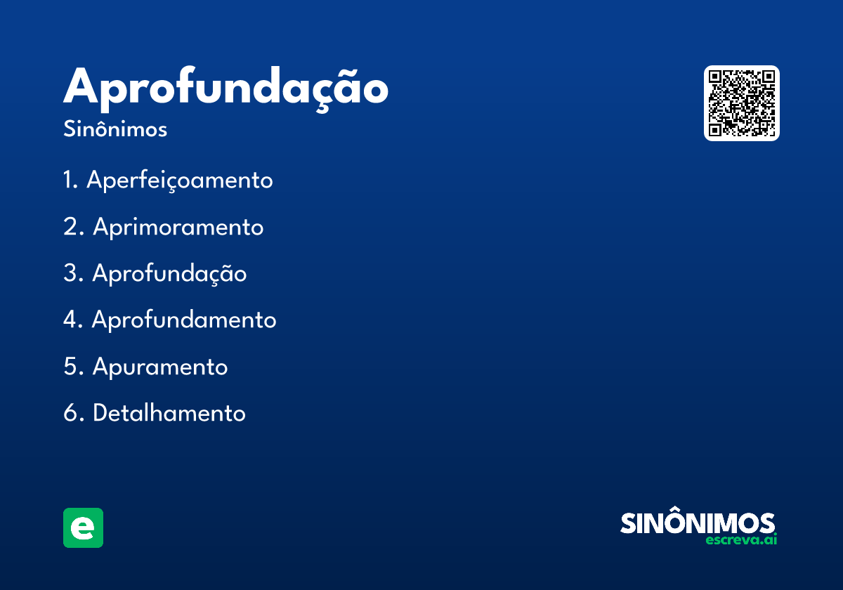 aprofundação