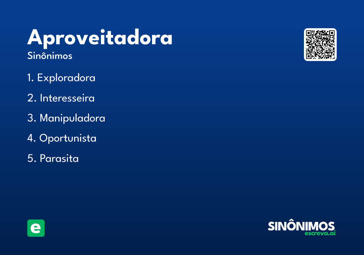 aproveitadora