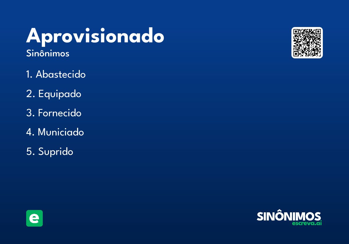 aprovisionado