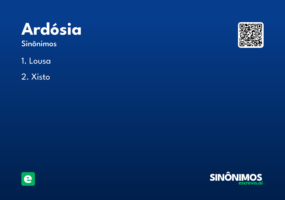 ardósia
