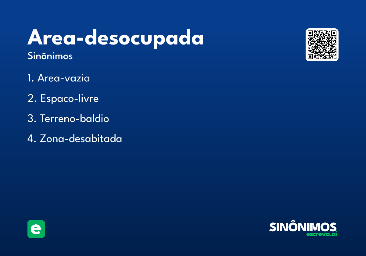 area-desocupada