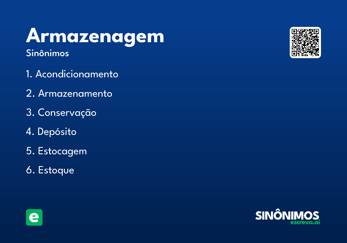 armazenagem