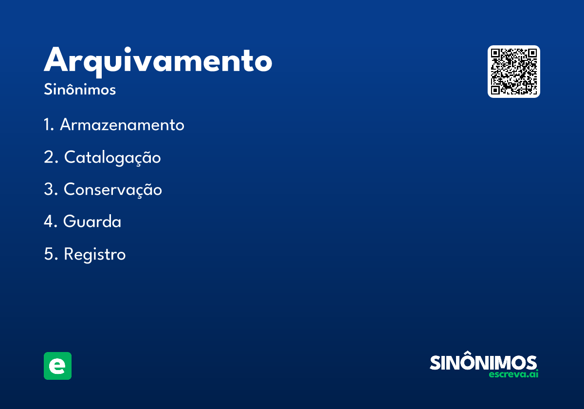 arquivamento