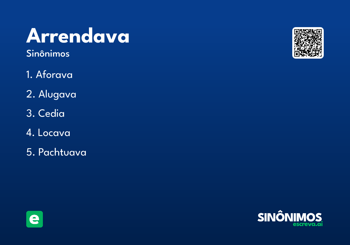 arrendava