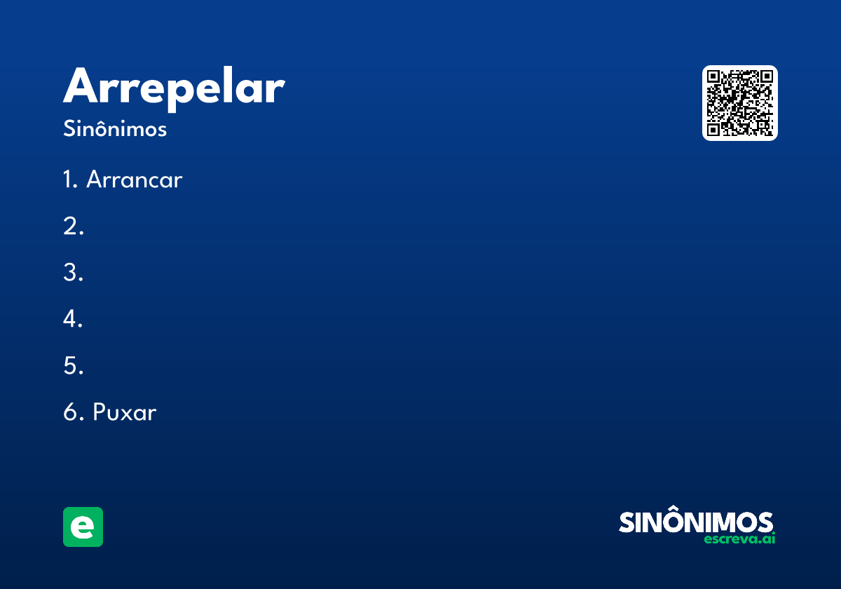 arrepelar