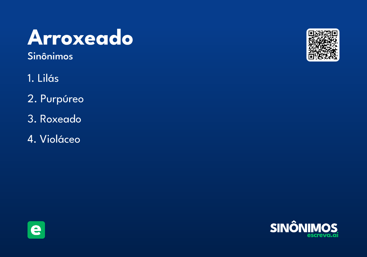 arroxeado