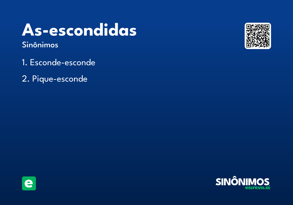 as-escondidas