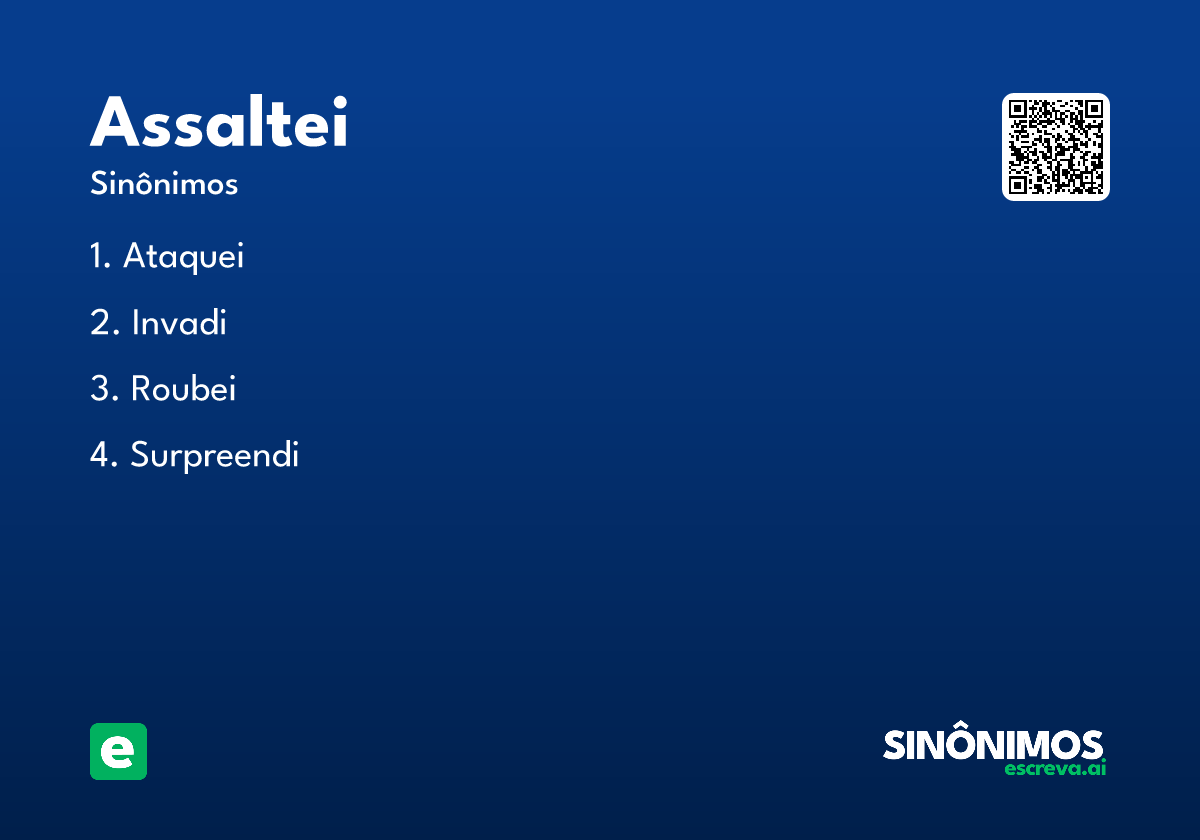 assaltei